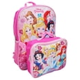 thumbnail image 1 of Girls Disney Princesses Backpack 16" with Lunch Bag 2-Piece Pink, 1 of 2