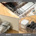 thumbnail image 3 of 1 caja de almacenamiento de cables para el hogar, soporte de almacenamiento de múltiples rejillas, práctico estuche de alambre con tapa, 3 of 6