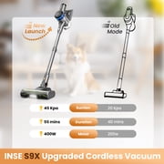 INSE Cordless Stick Vacuum for Carpet Wood Floor Pet Hair