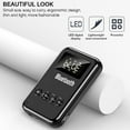 thumbnail image 4 of Thinsony 2-in-1 Bluetooth 5.0 Audio Transmitter Receiver Speaker Car Stereo System LCD Screen Display Audio Adapter, 4 of 9