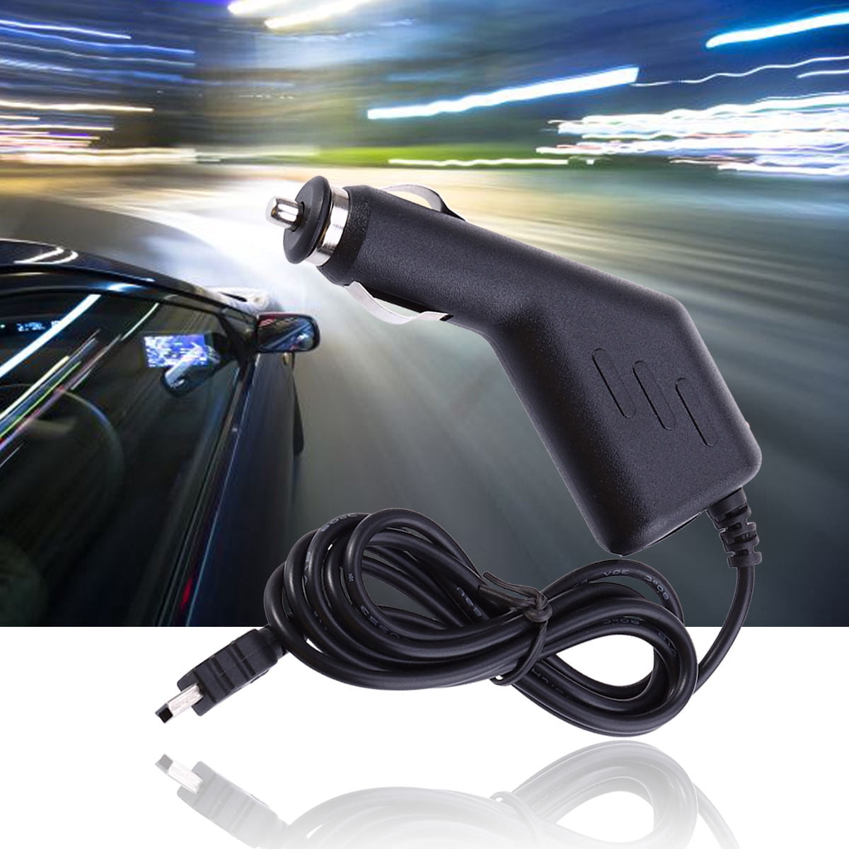 TAILTOSS 1Set USB Car Charger Gps Car Adapter Led Charging Indication for Drivers