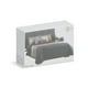 thumbnail image 5 of Edredón Ligero Doble Vista Xtellar Real Textil + 2 Fundas de Almohada, Juego de Colcha Matrimonial, Color gris, 5 of 5