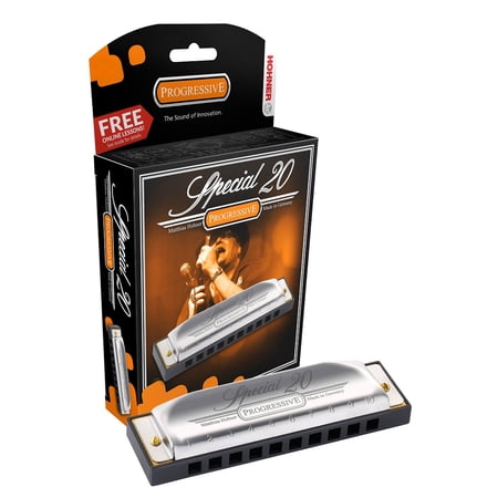 HOHNER SPECIAL 20 - PROGRESSIVE HARMONICA, KEY OF Bb
