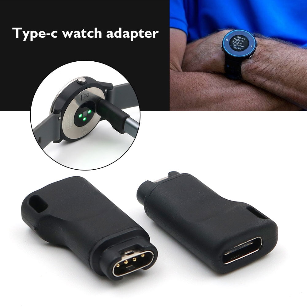 Peggybuy Type C Charger Adapter Data Charging Cable For Garmin Forerunner 245 Smart Watch Multicolour One Size