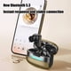 thumbnail image 5 of Auriculares Bluetooth con sonido envolvente, baja latencia, batería alta, conexión rápida en el segundo oído, carga rápida tipo C, Bluetooth 5.3, cancelación de ruido, auriculares Bluetooth de plástic, 5 of 6
