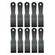 thumbnail image 2 of Kenally 10 Uds removedores de sellador raspador de papel tapiz espátula de Gel reutilizable limpieza del hogar herramienta de espátula de mano Herramientas y ferretería Tipo 1 Kenally TO008291-01B, 2 of 6