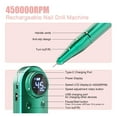 thumbnail image 3 of 45000RPM Nail Sander Machine Set Nail Drill Machine For Pedicure Manicure Rechargeable Electric Manicure Cutter With LCD Display ,Low Noise, 3 of 6