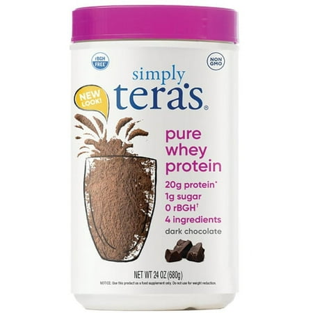 TERA'S WHEY, SIMPLY PURE WHEY PROTEIN, DARK CHOCOLATE COCOA