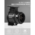 thumbnail image 2 of Ygjytge Miniconvertidor 13 A 7 Pines Conector Remolque 12V para Remolque Coche Turismo, 2 of 9
