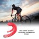 thumbnail image 5 of Yuarrent Cinta elástica para manillar de bicicleta Ciclismo rojo blanco Yuarrent OD001382-07B, 5 of 6