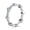 Silver, variant on Sterling Silver Diamond Heart Ring: 925 Silver, Micro Inlay, 2.3g, Precious Metal, Elegant Design for Women