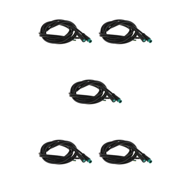 Eigraketly Electric Bike Extension Cable Wire 2Pin/3Pin/5Pin/6Pin Plug Connector Type2 NO2