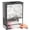 Gray, variant on Plastic Bag Holder, Grocery Bag Holder with Trash Bag Roll Dispenser, Wall Mounted Soft Fabric Trash Bag Dispenser (Not Rigid), 14.6" L × 7.7" W × 19.3" H, for Kitchen Pantry Laundry Garage, Gray