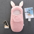 thumbnail image 1 of HLONK Hot Selling Warm Solid Plush Sleeping Bag For Baby, 1 of 7