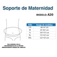 thumbnail image 2 of Soporte Faja Lumbar Espalda Maternidad Varillas A20 Tynor, 2 of 2