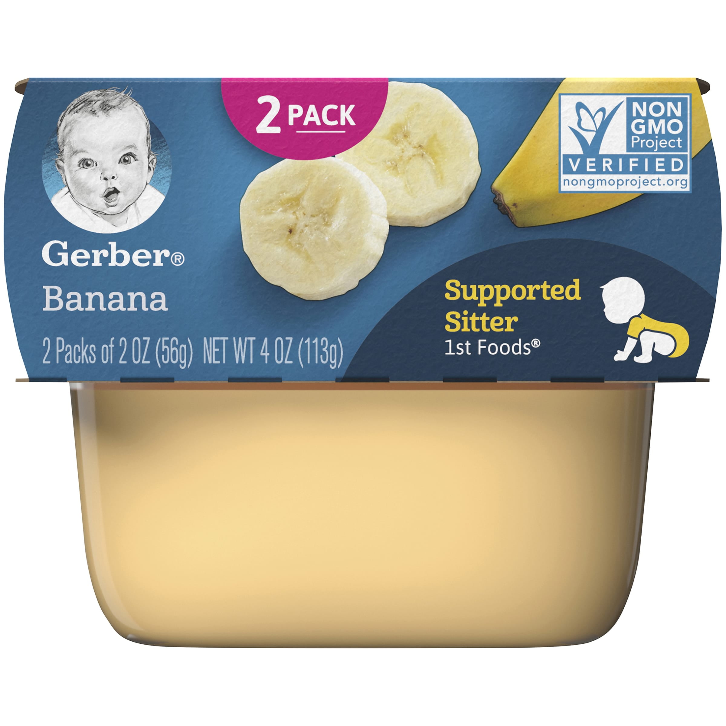 gerber 1st foods pureed baby food