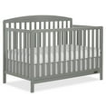 thumbnail image 5 of Dream On Me Odelle 5-in-1 Convertible Crib, Converts from Baby Crib to Toddler Bed, Day Bed, Kids Bed and Full Size Bed, Three Adjustable Mattress Height Positions, in Sea Grass, 5 of 7