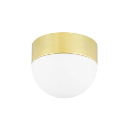 

2 Light Small Flush Mount-Aged Brass Finish Bailey Street Home 116-Bel-4568860