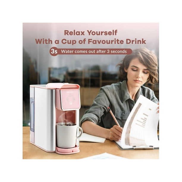 Pink coffee maker discount