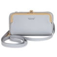 thumbnail image 1 of Bolso cruzado Montana West MWC-121GY cuero vegano gris, 1 of 7