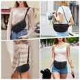thumbnail image 5 of Duryarhall Dumpling Shaped Single Shoulder Crossbody Bag Adjustable Shoulder Strap Handbag, 5 of 5