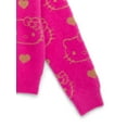 thumbnail image 3 of Hello Kitty Girls Metallic Lurex Holiday Sweater, Sizes 4-16, 3 of 3