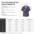 thumbnail image 5 of Disketp Men's Hawaiian Colorful Dinosaur Print Shirts Button Down Holiday Beach Shirts-4X-Large, 5 of 5