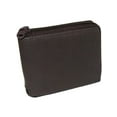 thumbnail image 1 of Paul & Taylor  Leather Zippered Bifold Wallet (Men's), 1 of 2