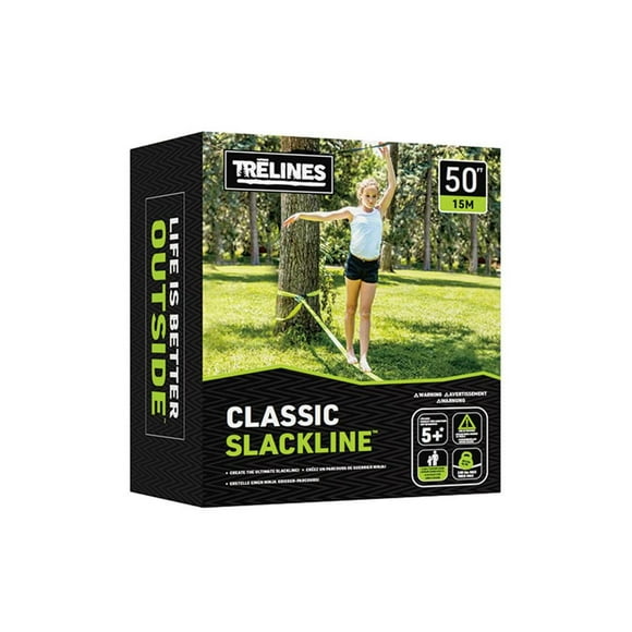 Trelines Classic Slackline Kit 50'