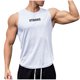 thumbnail image 1 of Camiseta de tirantes de cuello redondo para hombre, informal, sin mangas, de verano, para fitness y deportes, cómoda, de poliéster., 1 of 4