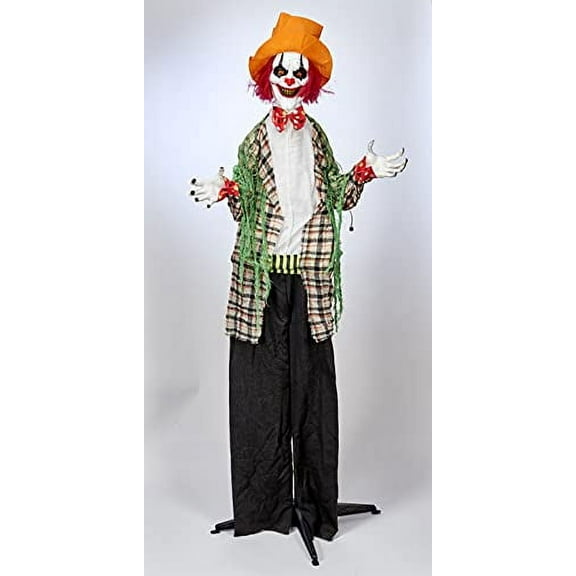 Worth Imports 67" Animated Standing Clown, Multicolor