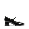 thumbnail image 2 of Women's Mary Jane Block Heel Pumps with Square Toe and Buckle Strap, 2 of 5