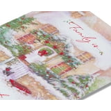American Greetings Family Is Christmas Card with Glitter - Walmart.com
