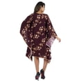thumbnail image 3 of Moomaya Caftan à Épaules Dénudées Imprimé, Paréo pour Femmes, Robe d'Été, Robe Caftan, 3 of 6