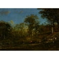 thumbnail image 3 of Jules Dupré 14x11 Black Modern Framed Museum Art Print Titled - View of the Pastures of the Limousin (France) (1835), 3 of 5