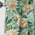 thumbnail image 3 of Designart "Poppy Motifs In Mint Green I" Floral Blackout Curtain Single Panel, 3 of 4
