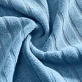 thumbnail image 5 of Jopfuhed Mens Robes Lightweight Long Kimono Bathrobe with Pockets Colorblock Breathable Cozy Spa Shower Nightwear Bath Robes, 5 of 10