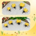 thumbnail image 3 of Bee Decor Metal Wall Art Decor 3D Iron Bee Art Sculpture Hanging Wall Decorations for Outdoor Home Garden Set of 4, 3 of 6