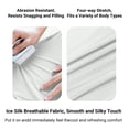 thumbnail image 5 of YanHoo Big and Tall Shirts for Men Quick Dry Moisture Wicking Workout T-Shirts Short Sleeve Crewneck Tshirt Oversized Solid Color Running Tee, 5 of 7