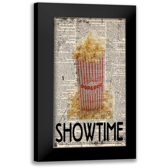 Greene, Taylor 9x14 Black Modern Framed Museum Art Print Titled - SHOWTIME