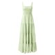 thumbnail image 3 of Vestido largo bohemio con tirantes a rayas para mujer - Vestido largo informal de verano para la playa, 3 of 4