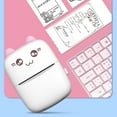 thumbnail image 6 of Cheers US Pocket Mini Printer Bluetooth Wireless Mini Thermal Printer Ink Free with or iOS APP for Pictures Receipts Notes Lists Messages QR Codes Print Portable Smart Printer, 6 of 7