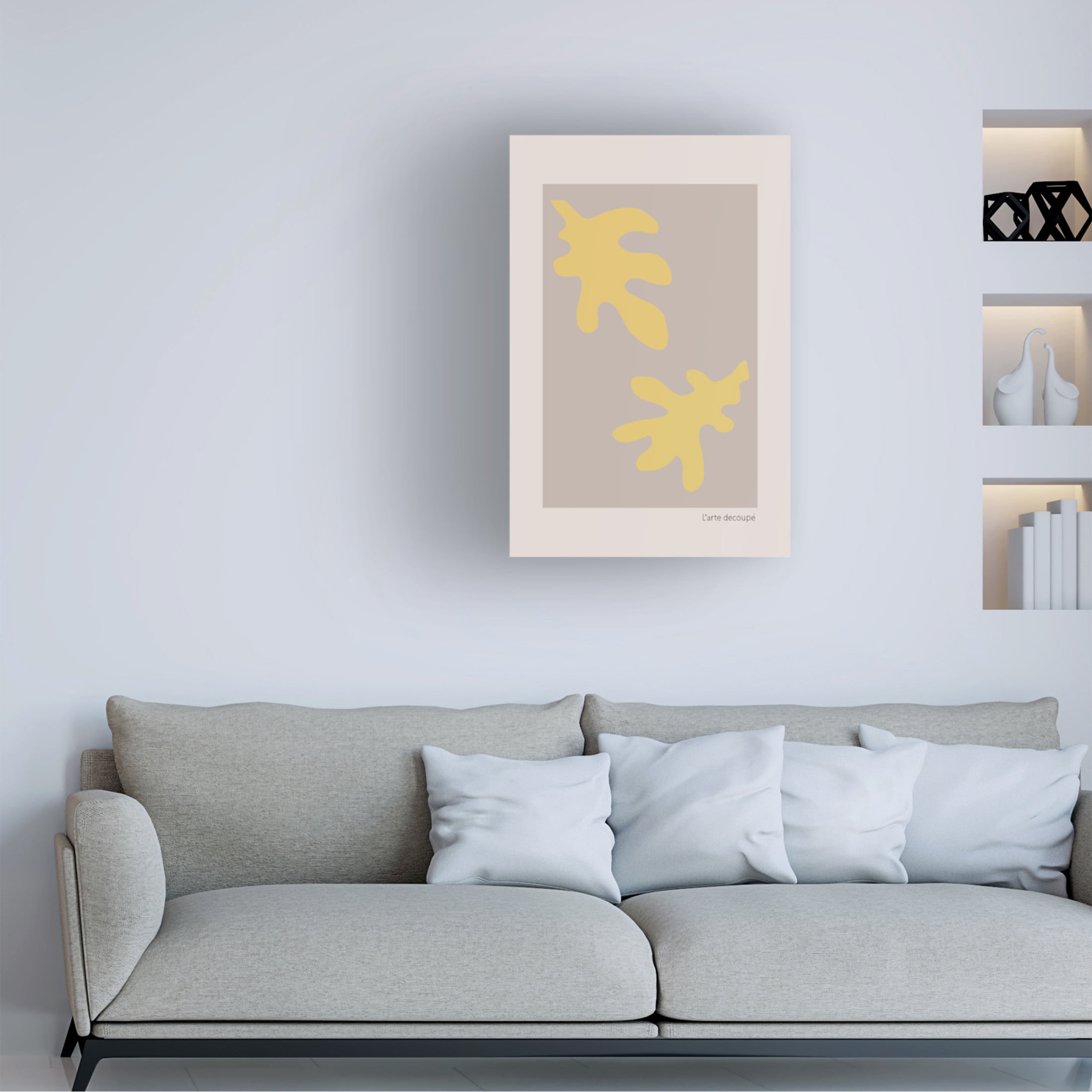 Canvas Wall Art - Pictufy Studio Ii 'Summer Deux' Wall Art for Living Room, Bedroom, or Office Décor by Trademark Fine Art - 30 x 47 Inches