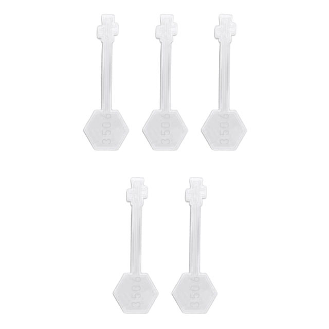 Molde de silicona de 5 uds., diseño único con forma de instrumento musical, molde fácil de desmoldar, artesanía para marcapáginas DIY