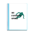 thumbnail image 1 of Comme les Sports de Remise en Forme Équilibré Livre Feuille Protecteurs Classeur Dossier, 1 of 3