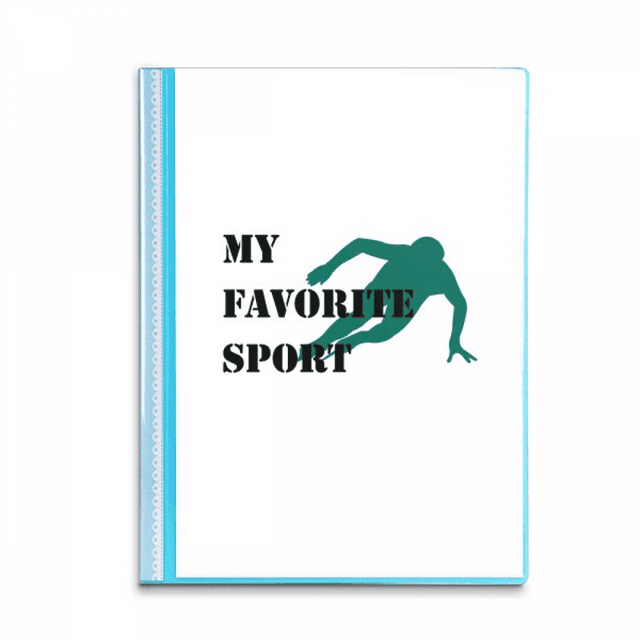 Comme les Sports de Remise en Forme Équilibré Livre Feuille Protecteurs Classeur Dossier