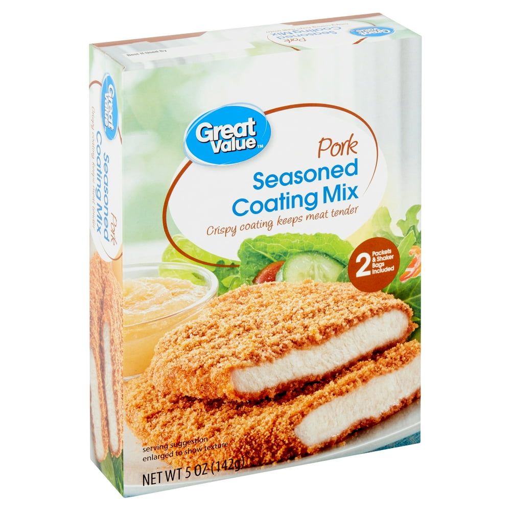 Great Value Pork Seasoned Coating Mix, 5 oz