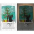 thumbnail image 2 of Caroline's Treasures BB4237CNL Merry Christmas Tree Chinese Crested Black Ceramic Night Light, 6x4x3", multicolor, 2 of 2