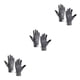 thumbnail image 3 of Guantes de invierno Advancent Gris S Sensibles al tacto Antideslizantes, 3 of 6