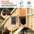 Pet Deluxe Automatic Chicken Coop Door, Solar Powered, Timer and Light ...